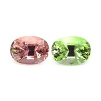 9.80&nbsp;Ct.Tw.Total Carat Weight Tourmaline Pair from Mozambique Video