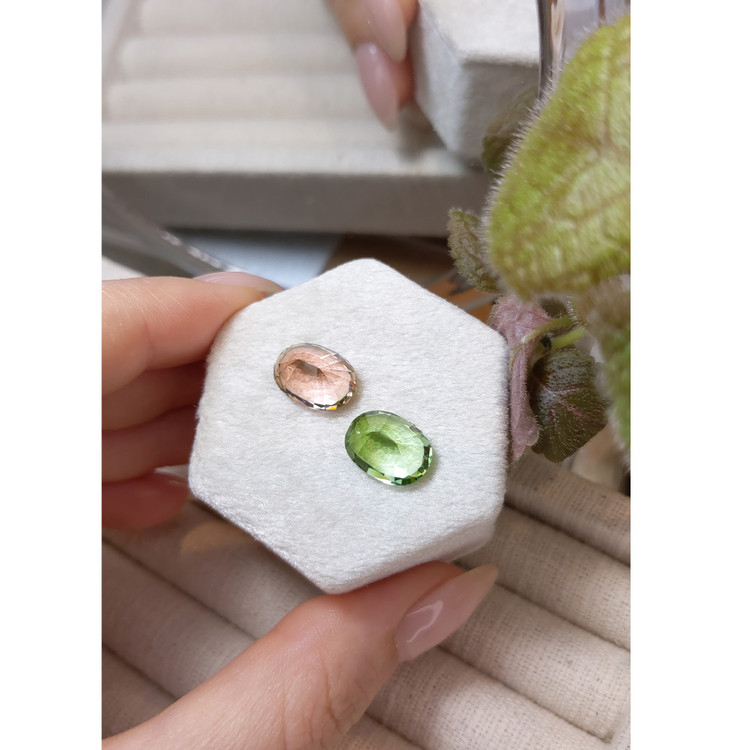 9.80 Ct.Tw. Tourmaline Pair from Mozambique