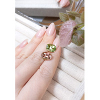 9.80&nbsp;Ct.Tw.Total Carat Weight Tourmaline Pair from Mozambique Life Style