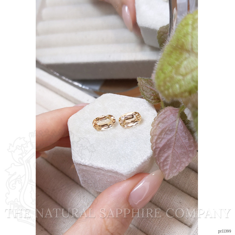 6.56 Ct.Tw. Imperial Topaz Pair from Brazil