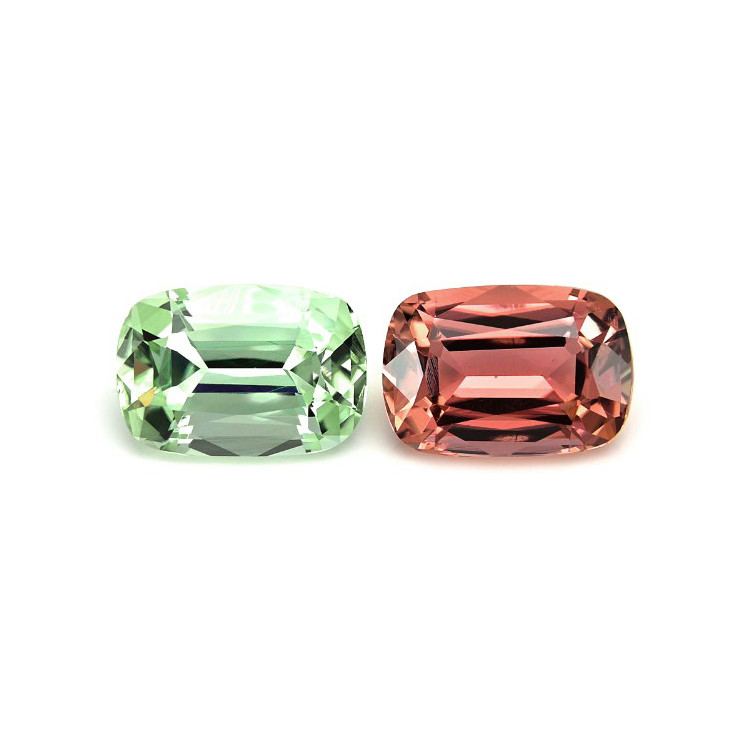 7.08 Ct.Tw. Tourmaline Pair from Mozambique