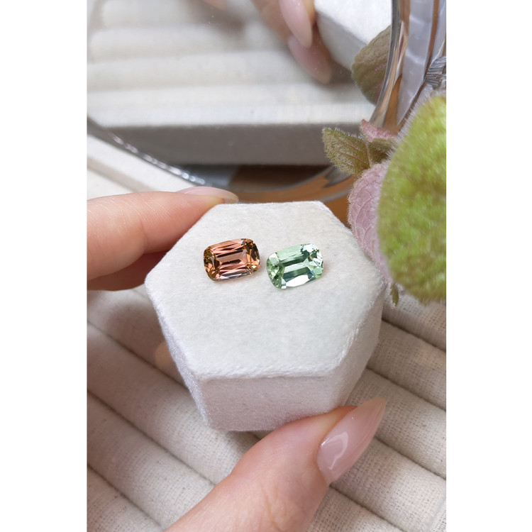 7.08 Ct.Tw. Tourmaline Pair from Mozambique