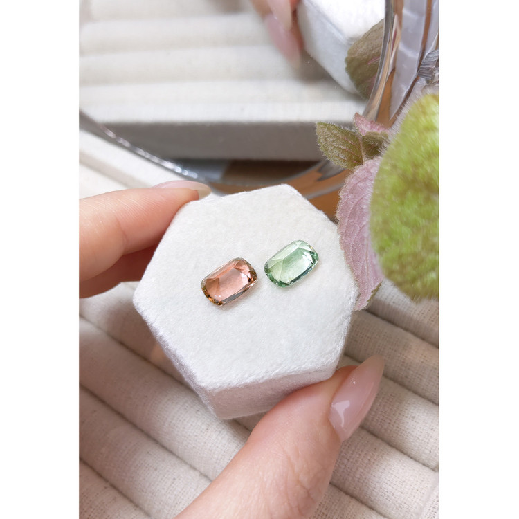 7.08 Ct.Tw. Tourmaline Pair from Mozambique