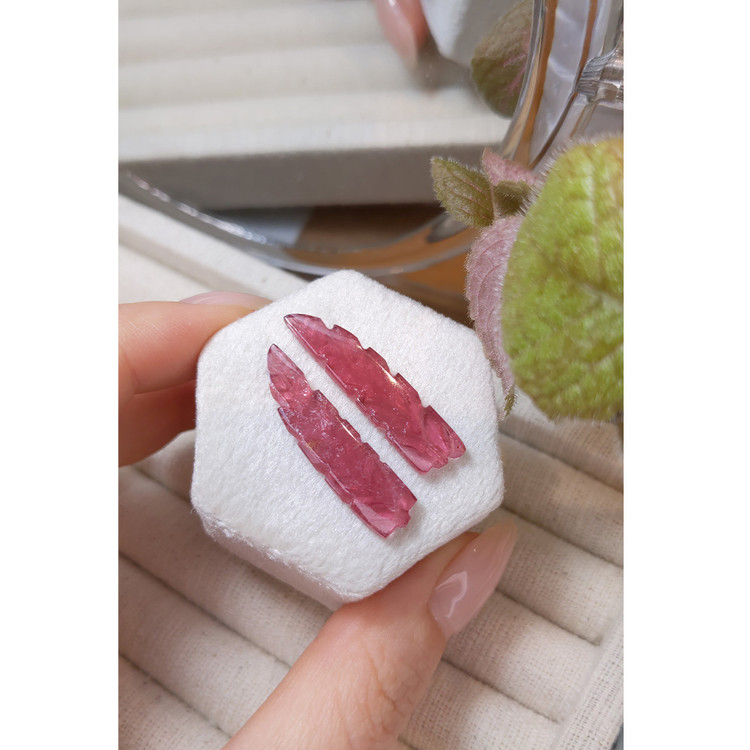 18.81 Ct.Tw. Tourmaline Pair from Mozambique