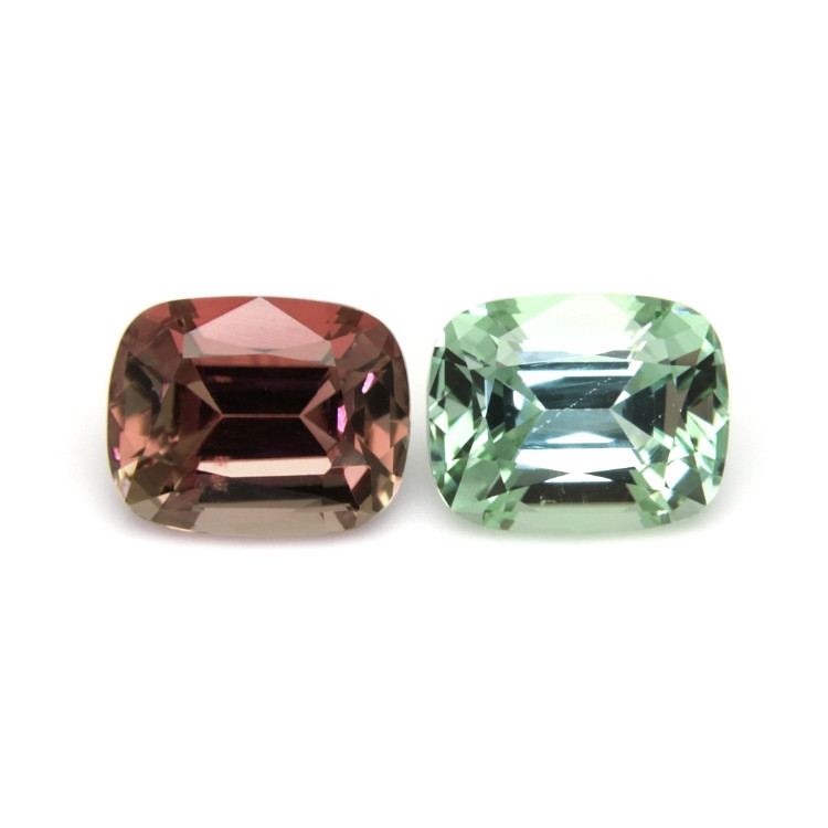 9.86 Ct.Tw. Tourmaline Pair from Mozambique