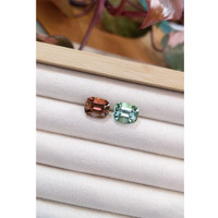 9.86&nbsp;Ct.Tw.Total Carat Weight Tourmaline Pair from Mozambique Life Style