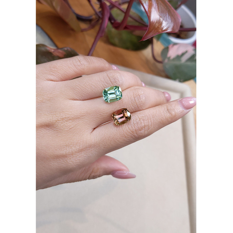 9.86 Ct.Tw. Tourmaline Pair from Mozambique