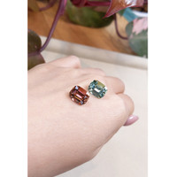 9.86 Ct.Tw.Total Carat Weight Tourmaline Pair from Mozambique Life Style