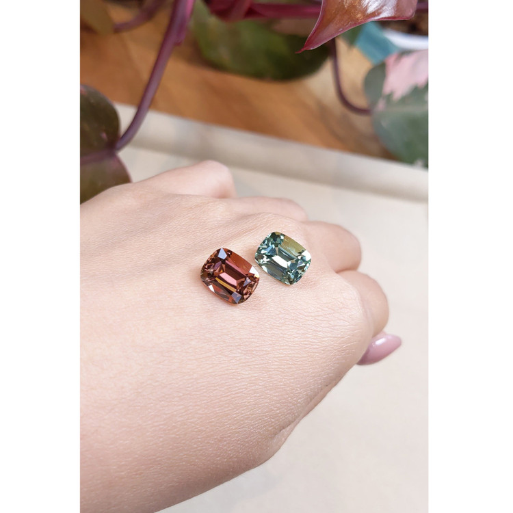 9.86 Ct.Tw. Tourmaline Pair from Mozambique