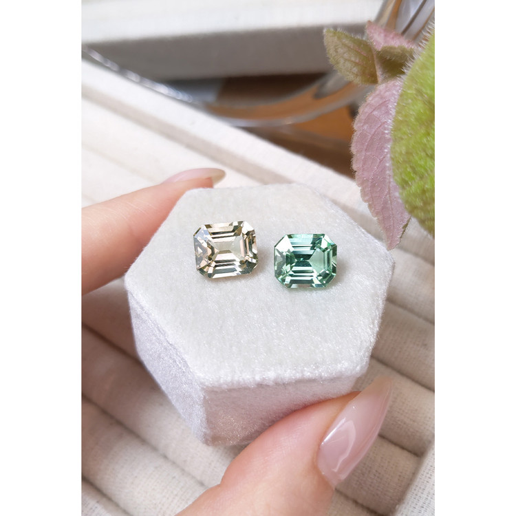 9.68 Ct.Tw. Tourmaline Pair from Mozambique