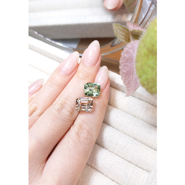 9.68 Ct.Tw. Tourmaline Pair from Mozambique