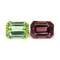 2.70&nbsp;Ct.Tw.Total Carat Weight Tourmaline Pair from Mozambique Video