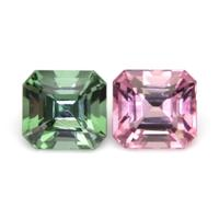 4.00 Ct.Tw.Total Carat Weight Tourmaline Pair from Mozambique Video