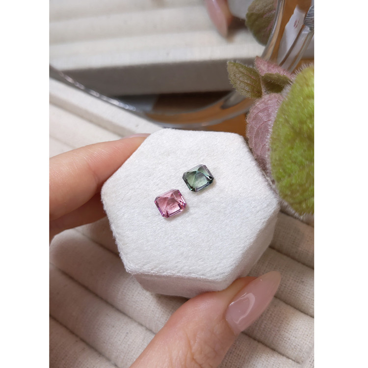 4.00 Ct.Tw. Tourmaline Pair from Mozambique