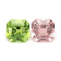 3.62&nbsp;Ct.Tw.Total Carat Weight Tourmaline Pair from Mozambique Video