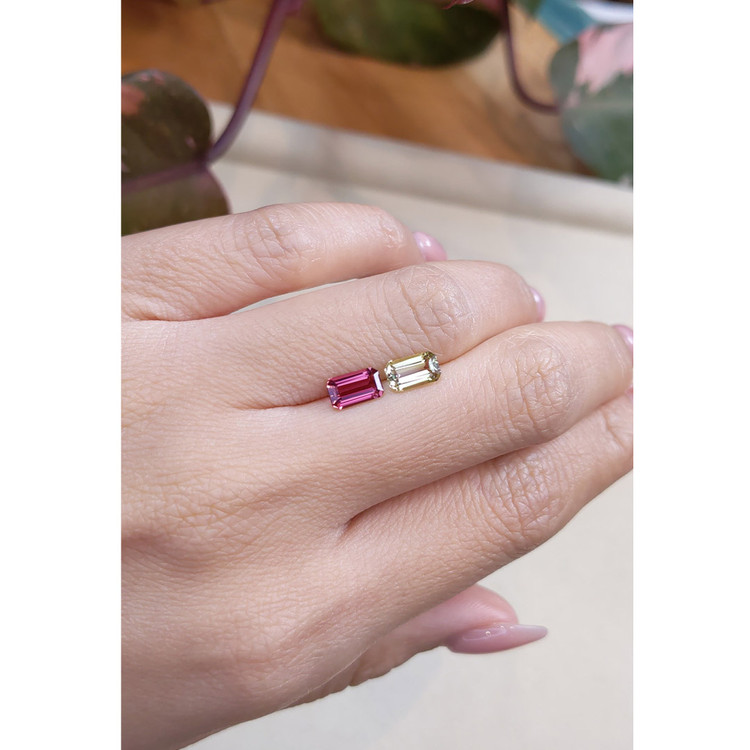 1.50 Ct.Tw. Tourmaline Pair from Mozambique