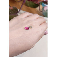 1.50 Ct.Tw.Total Carat Weight Tourmaline Pair from Mozambique Life Style