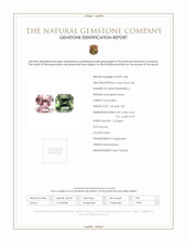 3.07&nbsp;Ct.Tw.Total Carat Weight Tourmaline Pair from Mozambique Scan Report