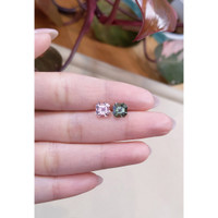 3.07 Ct.Tw.Total Carat Weight Tourmaline Pair from Mozambique Life Style