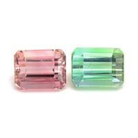 4.23 Ct.Tw.Total Carat Weight Tourmaline Pair from Mozambique Video