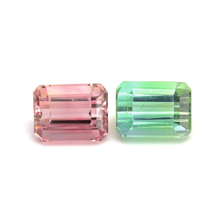 4.23 Ct.Tw. Tourmaline Pair from Mozambique