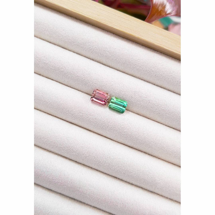 4.23 Ct.Tw. Tourmaline Pair from Mozambique