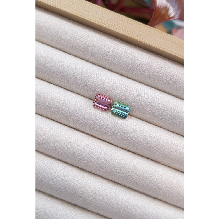 4.23 Ct.Tw. Tourmaline Pair from Mozambique