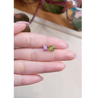 3.38 Ct.Tw.Total Carat Weight Tourmaline Pair from Mozambique Life Style