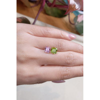 3.38 Ct.Tw.Total Carat Weight Tourmaline Pair from Mozambique Life Style