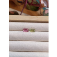 2.94 Ct.Tw.Total Carat Weight Tourmaline Pair from Mozambique Life Style