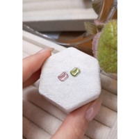 2.03 Ct.Tw.Total Carat Weight Tourmaline Pair from Mozambique Life Style