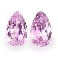 5.18 Ct.Tw.Total Carat Weight Kunzite Pair from Afghanistan Video