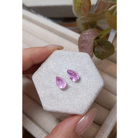 5.18&nbsp;Ct.Tw.Total Carat Weight Kunzite Pair from Afghanistan Life Style