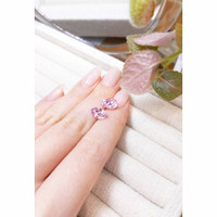 5.18 Ct.Tw.Total Carat Weight Kunzite Pair from Afghanistan Life Style