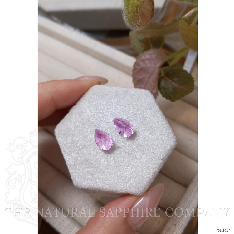 5.18 Ct.Tw. Kunzite Pair from Afghanistan