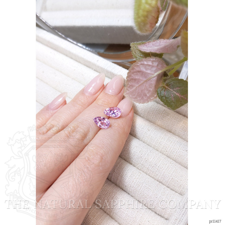 5.18 Ct.Tw. Kunzite Pair from Afghanistan