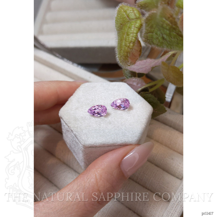 5.18 Ct.Tw. Kunzite Pair from Afghanistan