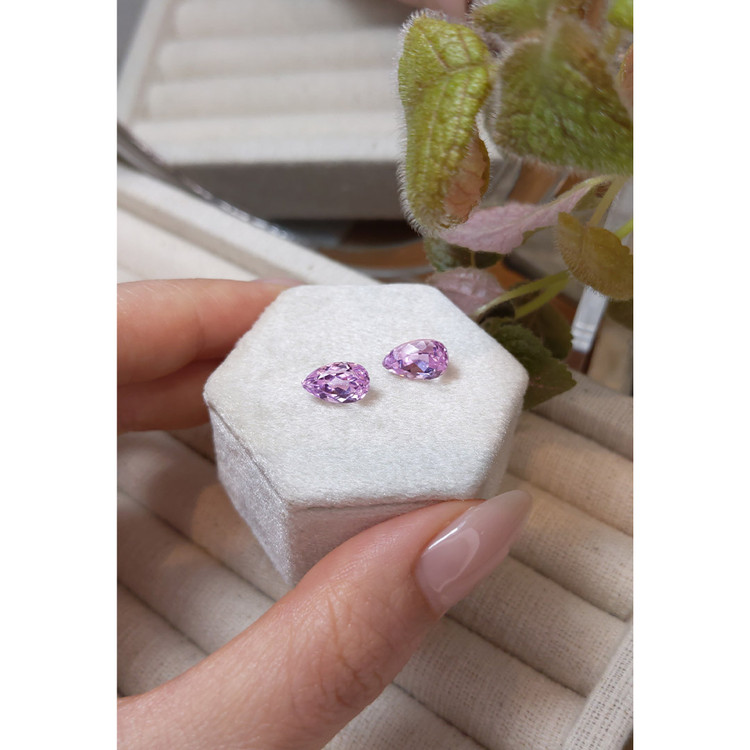 5.18 Ct.Tw. Kunzite Pair from Afghanistan