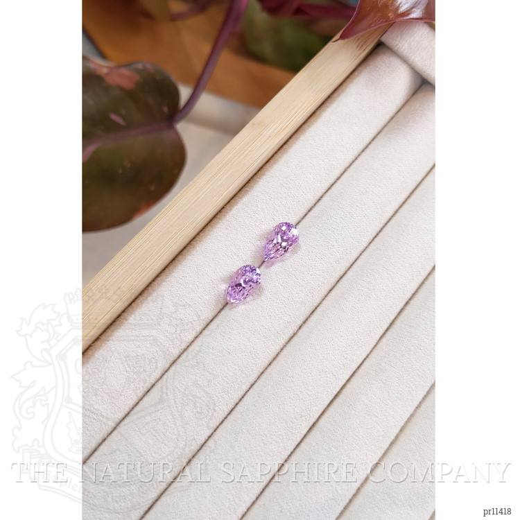 5.18 Ct.Tw. Kunzite Pair from Afghanistan