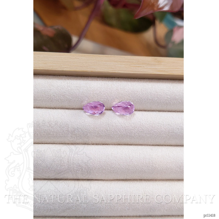 5.18 Ct.Tw. Kunzite Pair from Afghanistan