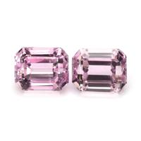 8.67&nbsp;Ct.Tw.Total Carat Weight Kunzite Pair from Afghanistan Video