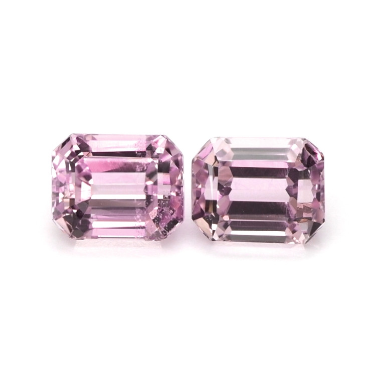 8.67 Ct.Tw. Kunzite Pair from Afghanistan