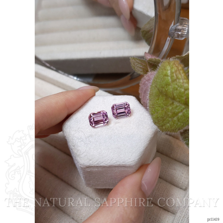 8.67 Ct.Tw. Kunzite Pair from Afghanistan