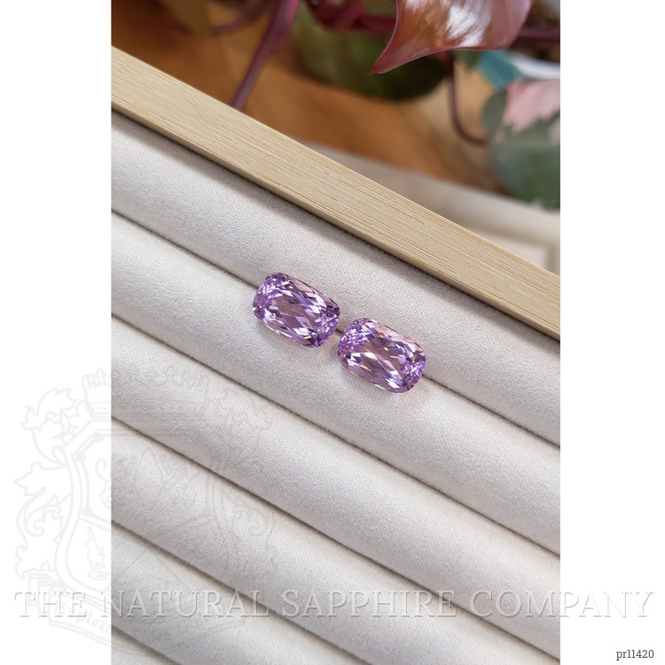 16.44 Ct.Tw. Kunzite Pair from Afghanistan