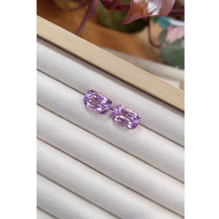 16.44 Ct.Tw. Kunzite Pair from Afghanistan