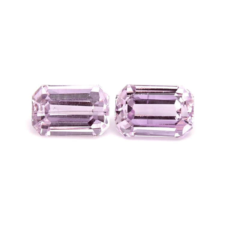 4.32 Ct.Tw. Kunzite Pair from Afghanistan