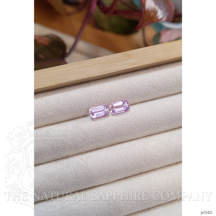 4.32 Ct.Tw. Kunzite Pair from Afghanistan