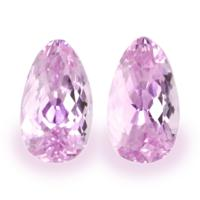 9.79&nbsp;Ct.Tw.Total Carat Weight Kunzite Pair from Afghanistan Video