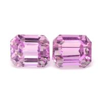3.05&nbsp;Ct.Tw.Total Carat Weight Kunzite Pair from Afghanistan Video