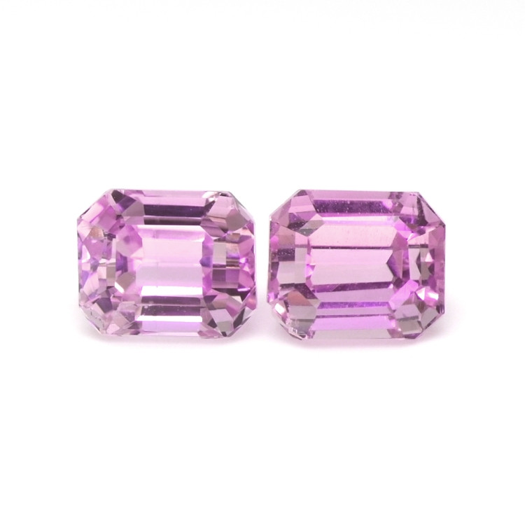 3.05 Ct.Tw. Kunzite Pair from Afghanistan